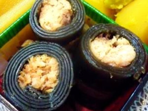 圧力鍋で簡単・鮭の昆布巻き